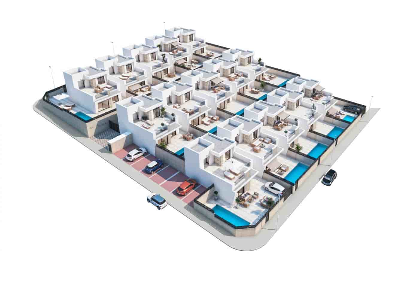 3 makuuhuone Huvila myytävänä paikassa Benijofar mukana uima-altaan - 355 000 € (Ref: 9409636)