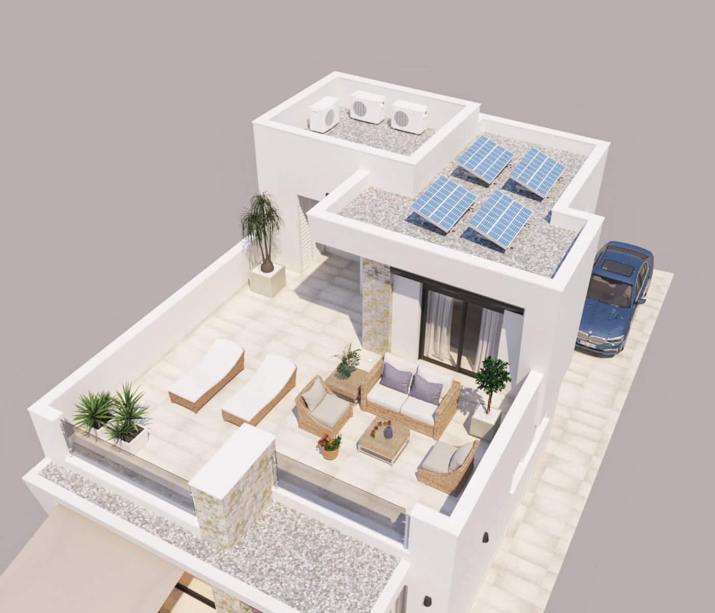 3 makuuhuone Huvila myytävänä paikassa Benijofar mukana uima-altaan - 355 000 € (Ref: 9409636)