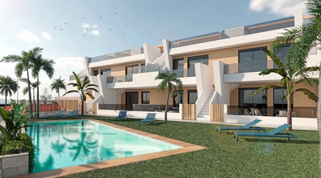 3 makuuhuone Bungalow myytävänä paikassa Lo Pagan, San Pedro del Pinatar mukana uima-altaan - 235 000 € (Ref: 9409639)