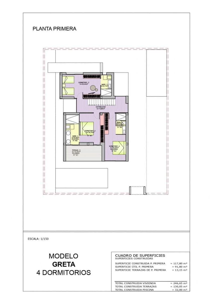 4 bedroom Villa for sale in Campoamor with pool - € 1,150,000 (Ref: 9409651)