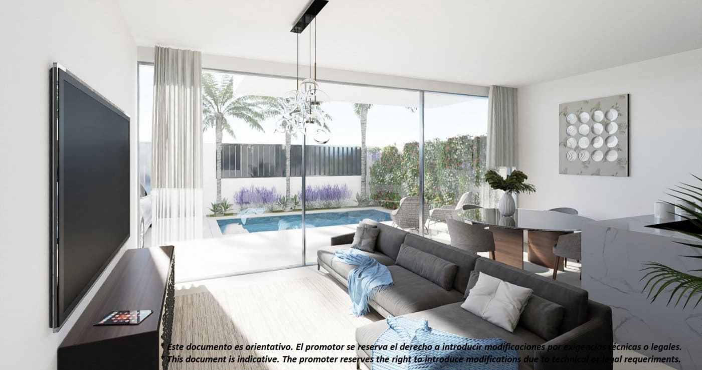 3 bedroom Villa for sale in San Pedro del Pinatar with pool - € 345,000 (Ref: 9409652)