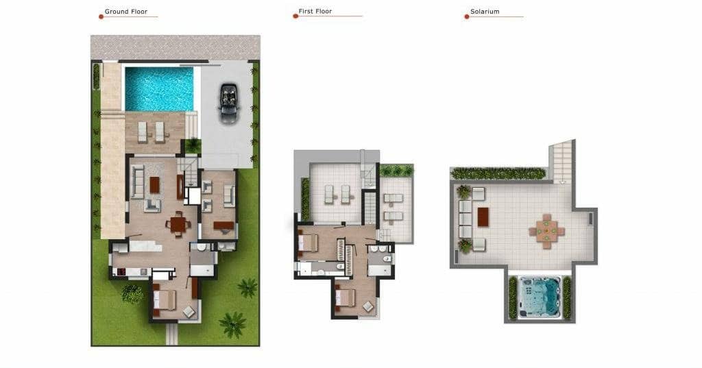 3 bedroom Villa for sale in Los Alcazares with pool garage - € 495,170 (Ref: 9409661)