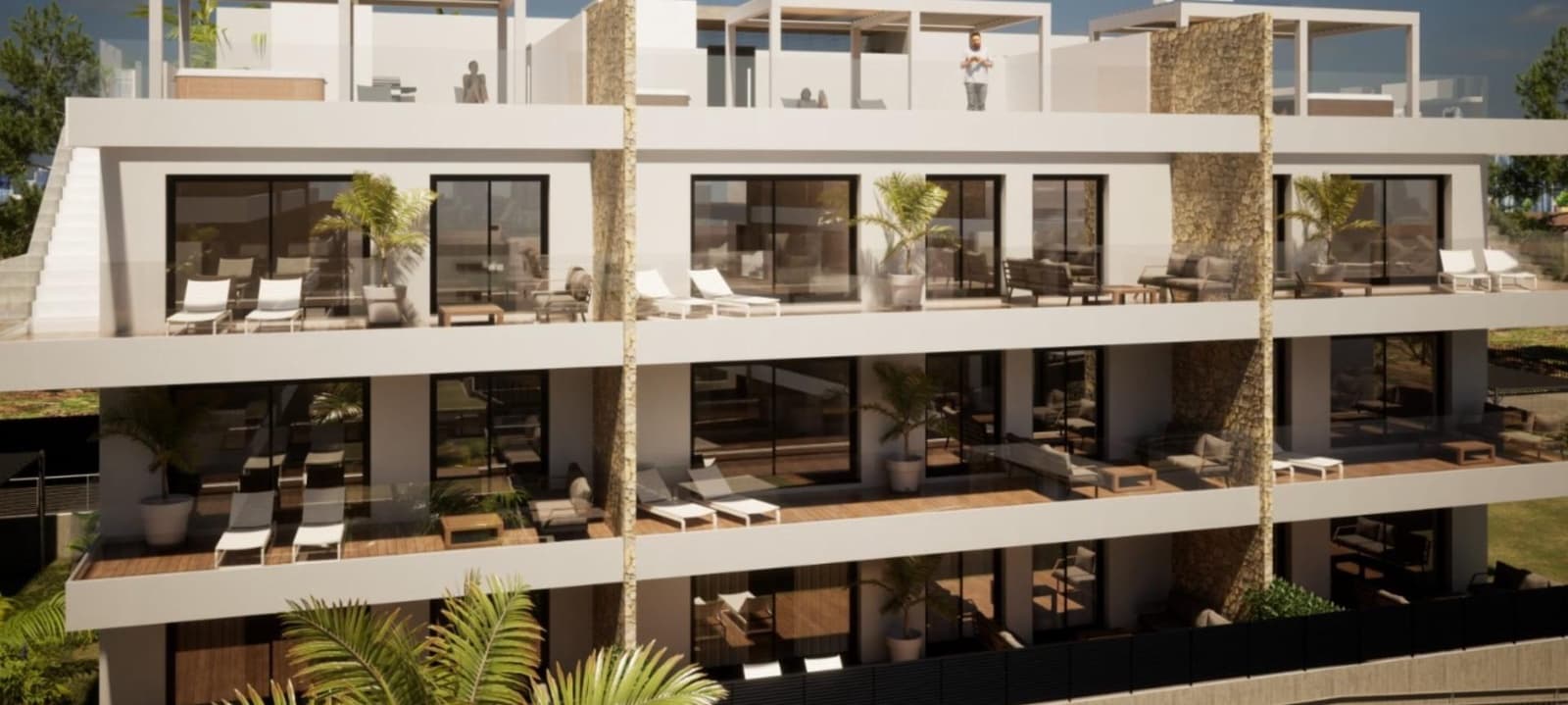 2 chambre Appartement à vendre à Finestrat avec piscine - 380 000 € (Ref: 10007196)