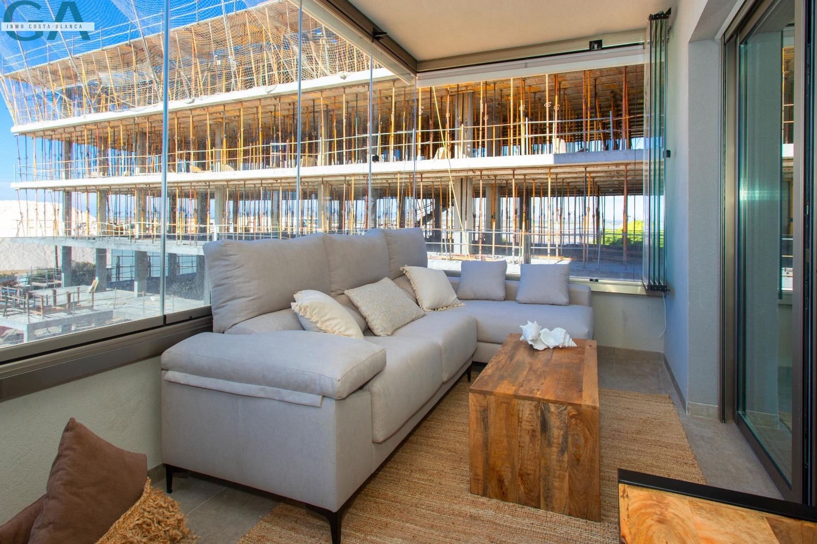3 sypialnia Apartament na sprzedaż w Santa Pola z basenem garażem - 375 000 € (Ref: 10009109)