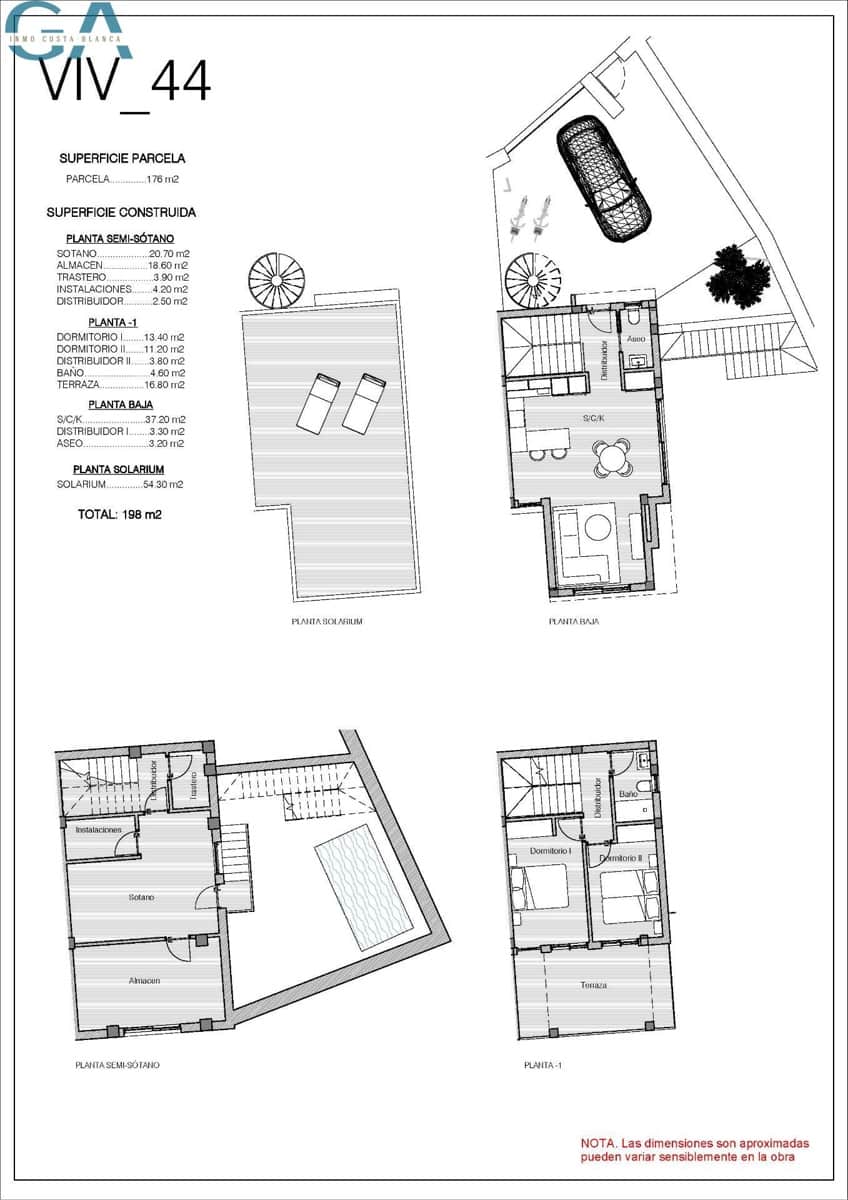 3 sovrum Villa till salu i Algorfa med pool garage - 473 000 € (Ref: 10009113)