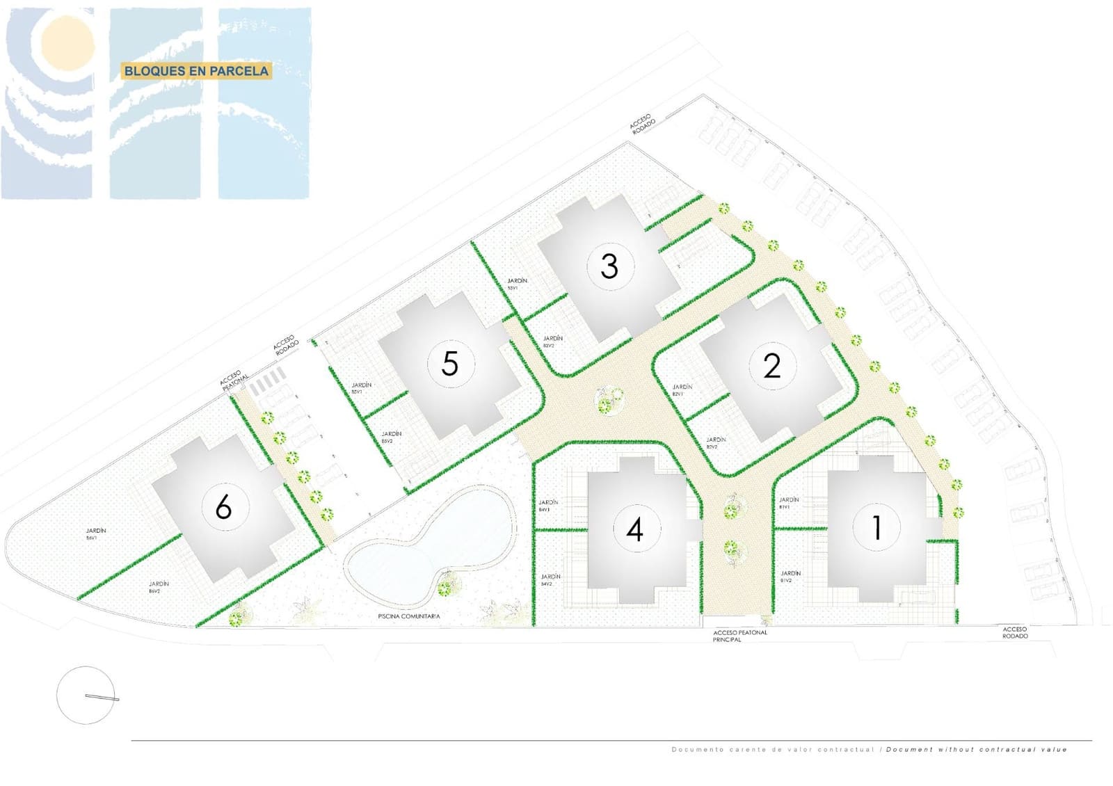 2 soverom Leilighet til salgs i Los Alcazares med svømmebasseng - € 293 900 (Ref: 7420023)