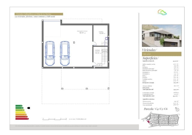 3 sypialnia Willa na sprzedaż w Polop z basenem - 470 000 € (Ref: 8092696)
