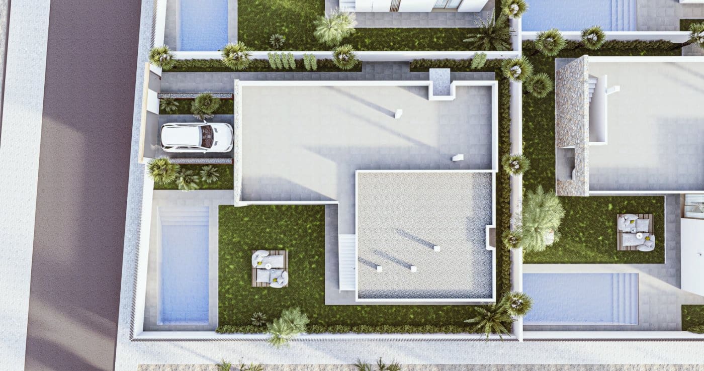 3 chambre Villa/Maison à vendre à Mar de Cristal avec piscine - 549 000 € (Ref: 8135773)