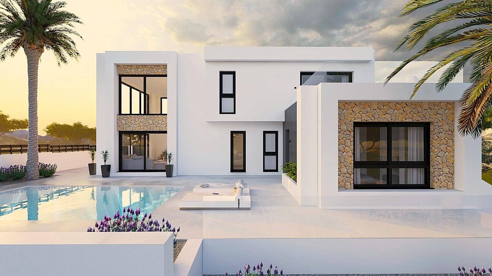 3 Zimmer Villa zu verkaufen in Monforte del Cid mit Pool - 768.000 € (Ref: 8828646)