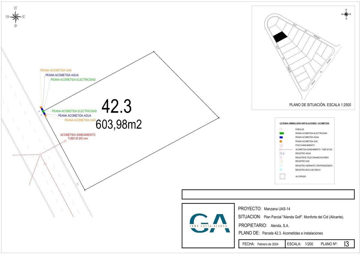3 makuuhuone Huvila myytävänä paikassa Monforte del Cid mukana uima-altaan 
autotalli - 545 000 € (Ref: 8921558)