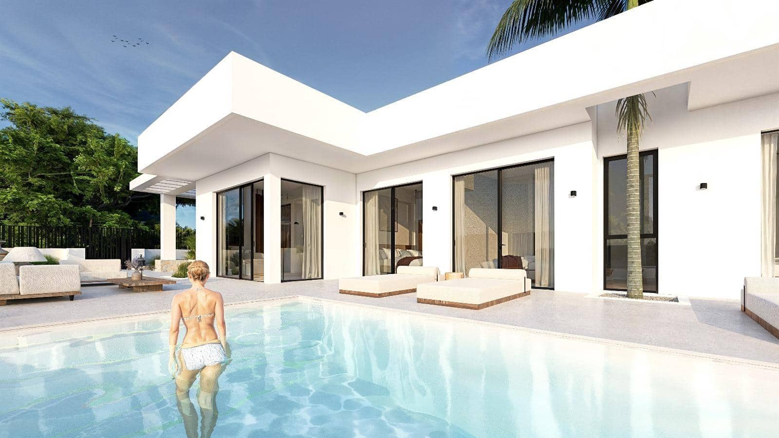 3 bedroom Villa for sale in Monforte del Cid with pool garage - € 545,000 (Ref: 8921558)