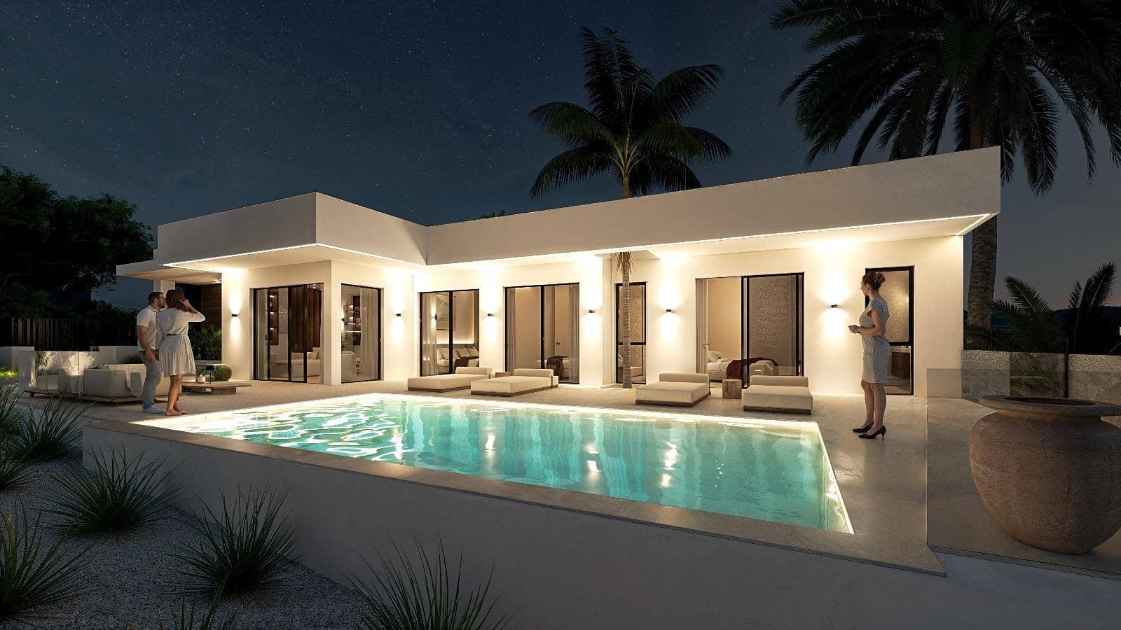 3 bedroom Villa for sale in Monforte del Cid with pool garage - € 545,000 (Ref: 8921558)