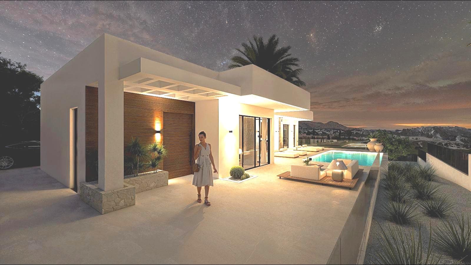 3 bedroom Villa for sale in Monforte del Cid with pool garage - € 545,000 (Ref: 8921558)