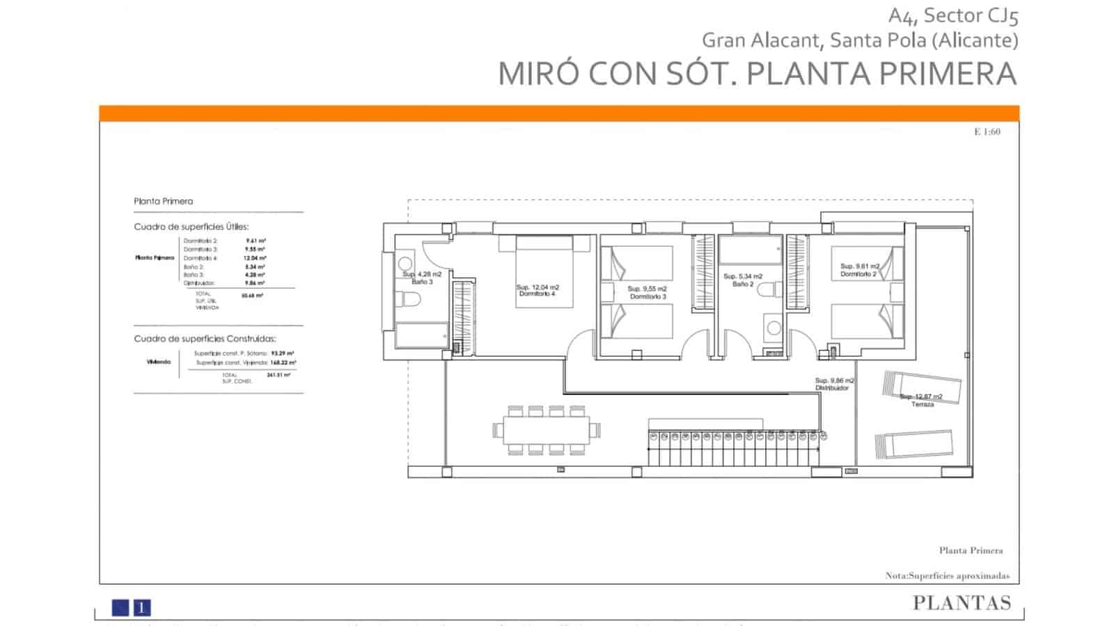 4 camera da letto Villa in vendita in Gran Alacant con piscina garage - 615.000 € (Rif: 9114075)