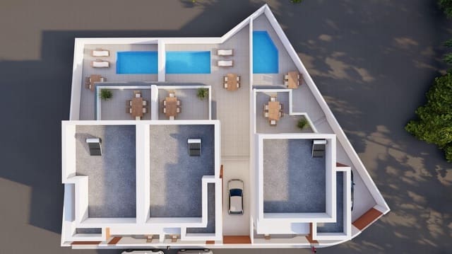 3 bedroom Semi-detached Villa for sale in Daya Nueva with pool - € 345,000 (Ref: 9143870)