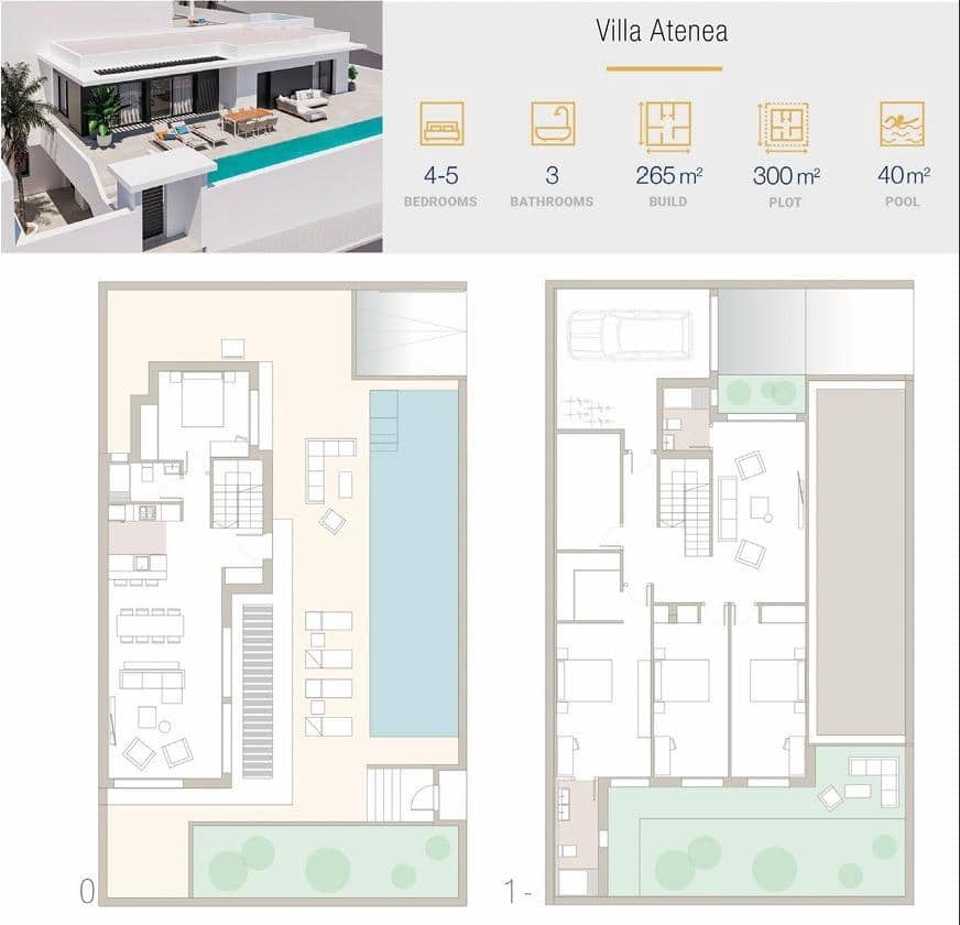 4 sypialnia Willa na sprzedaż w Dona Pepa z garażem - 736 500 € (Ref: 9644980)