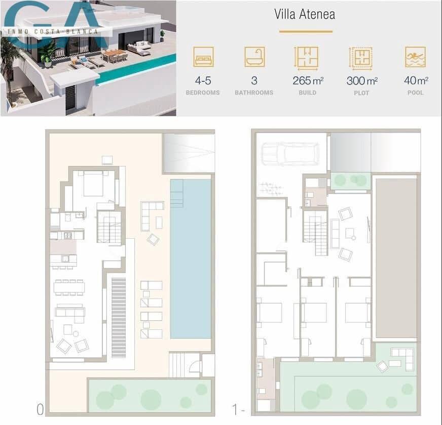 4 bedroom Villa for sale in Rojales with pool garage - € 798,750 (Ref: 9644980)