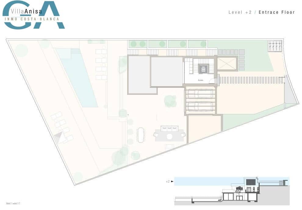 4 bedroom Villa for sale in San Fulgencio with pool - € 1,443,750 (Ref: 9867404)