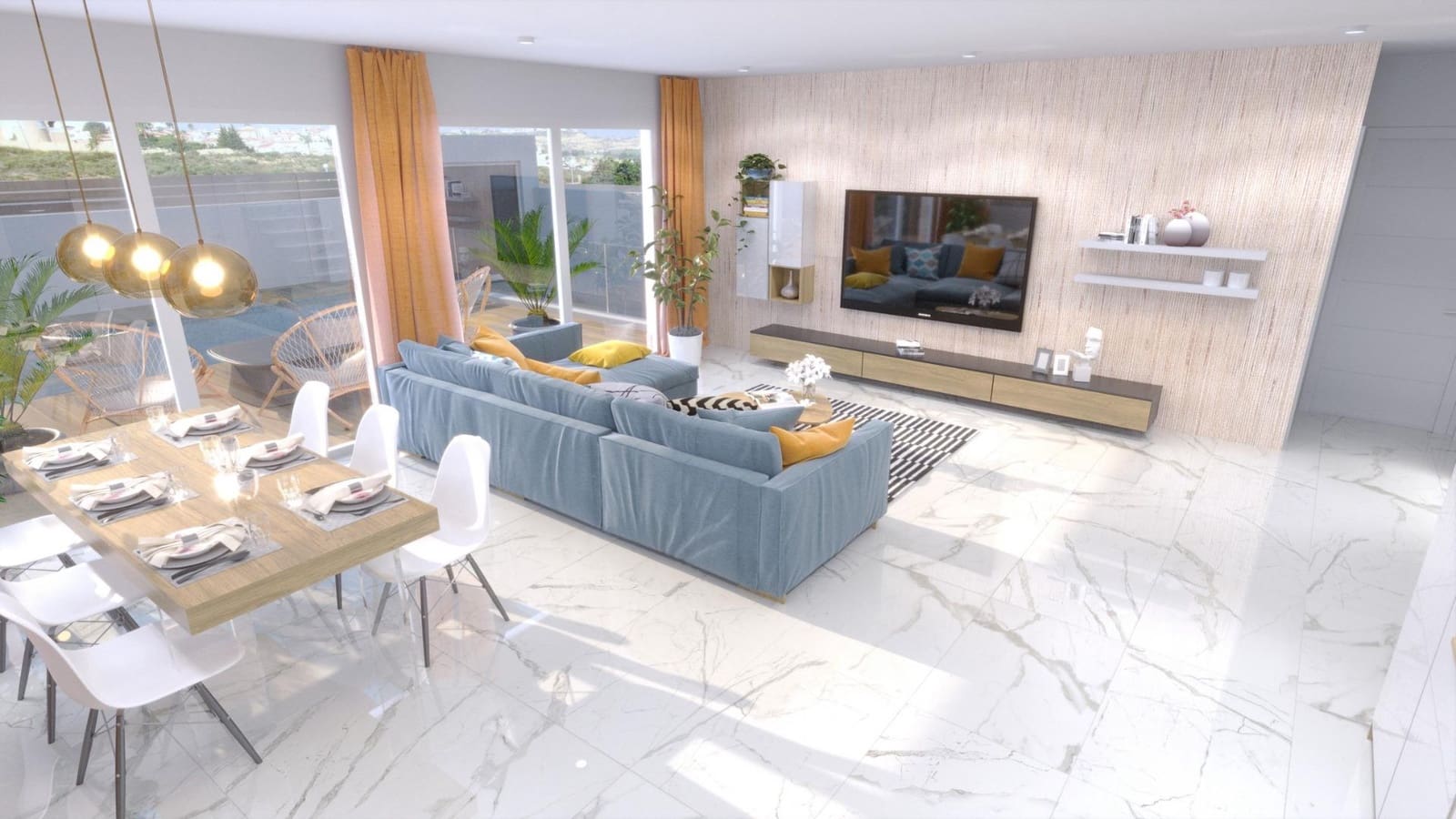 3 bedroom Villa for sale in Ciudad Quesada with pool garage - € 449,500 (Ref: 9881918)