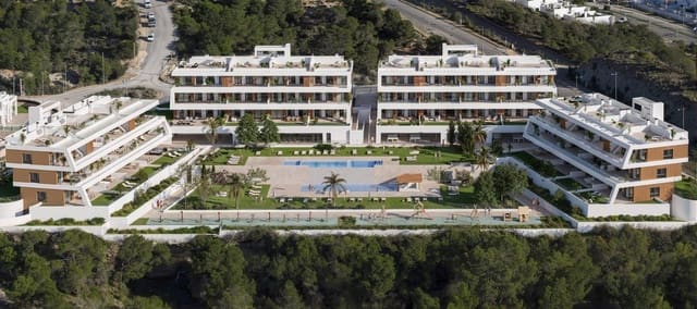 2 soveværelse Lejlighed til salg i Finestrat med swimmingpool garage - € 375.000 (Ref: 9901008)