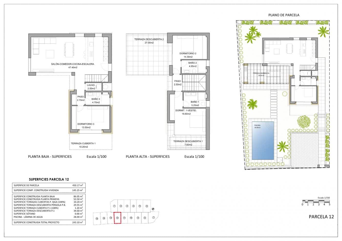 3 slaapkamer Villa te koop in Finestrat met zwembad garage - € 1.195.000 (Ref: 9929363)