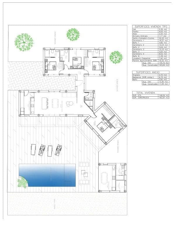 Chalet de 4 habitaciones en Benejúzar en venta con piscina garaje - 995.000 € (Ref: 9943649)
