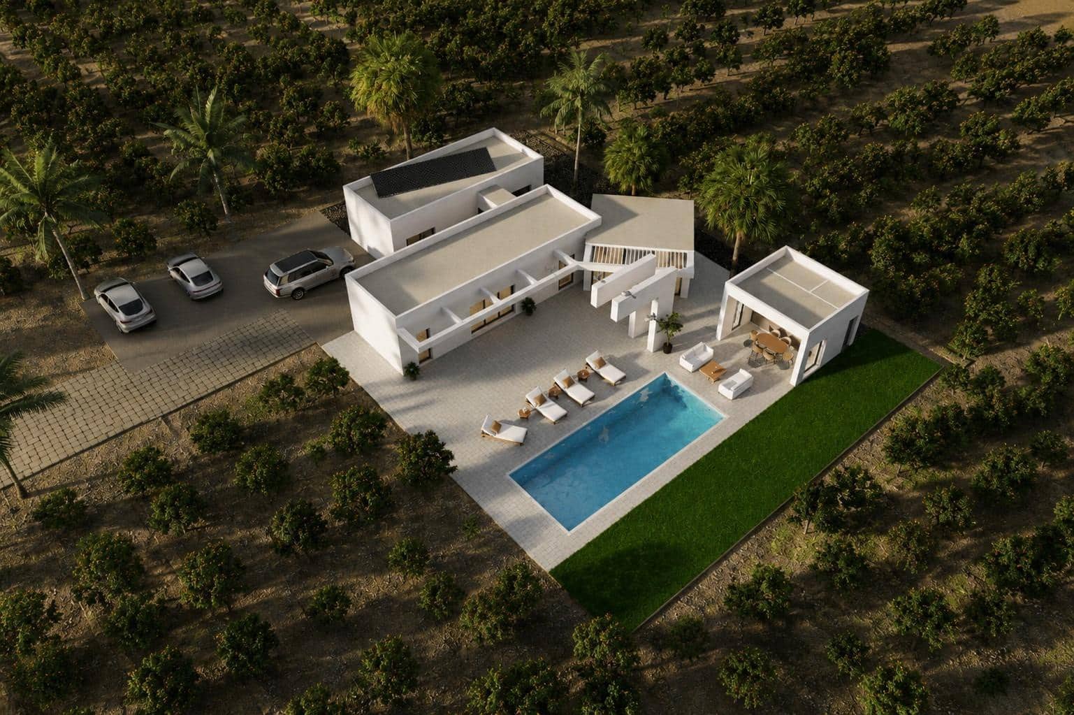 Chalet de 4 habitaciones en Benejúzar en venta con piscina garaje - 995.000 € (Ref: 9943649)