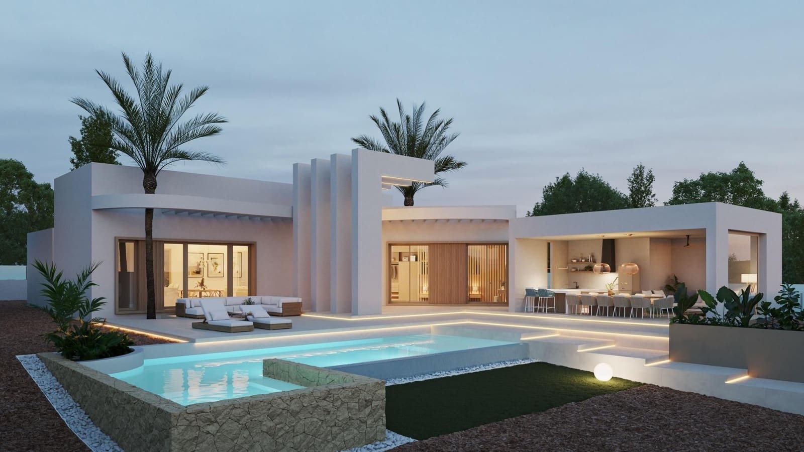 Chalet de 4 habitaciones en Benejúzar en venta con piscina garaje - 995.000 € (Ref: 9943649)