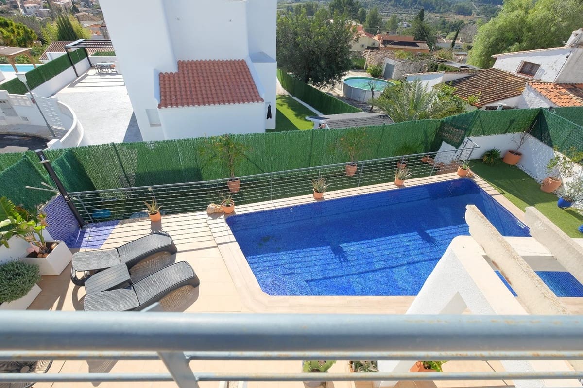 2 sypialnia Willa na sprzedaż w Alcalali / Alcanali z basenem garażem - 349 000 € (Ref: 10005977)