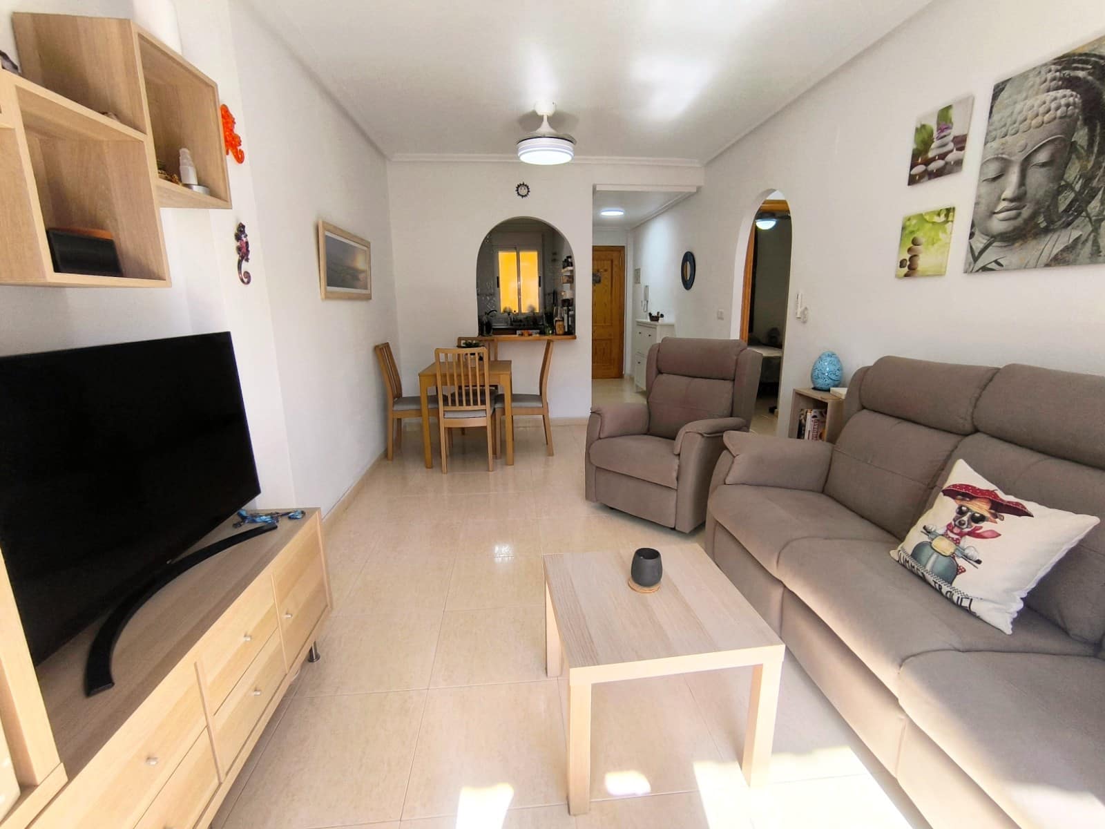 2 sypialnia Apartament na sprzedaż w Algorfa z basenem garażem - 125 000 € (Ref: 10041473)