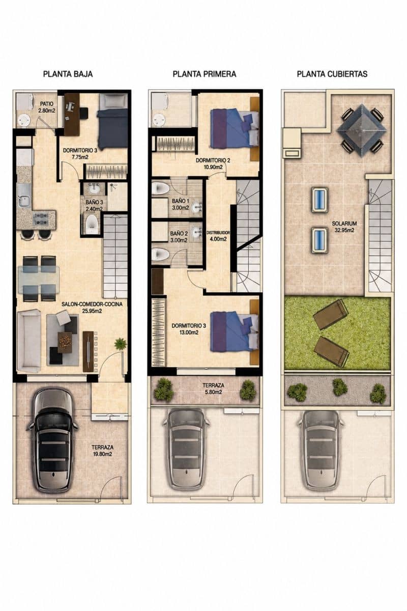 Casa de 3 habitaciones en Torrevieja en venta con piscina garaje - 429.000 € (Ref: 10172092)