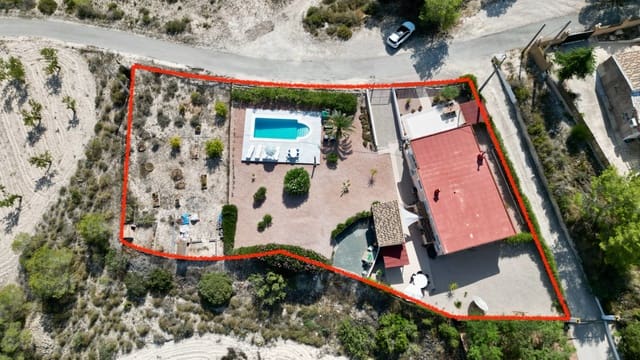 4 sovrum Villa till salu i Hondón de los Frailes med pool - 259 950 € (Ref: 9172695)