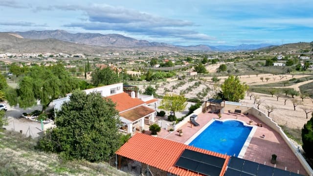 4 sovrum Villa till salu i Hondón de los Frailes med pool - 380 000 € (Ref: 9338623)