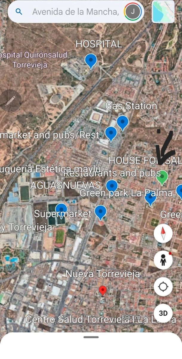 2 Zimmer Haus zu verkaufen in Torrevieja mit Pool Garage - 199.600 € (Ref: 9345520)