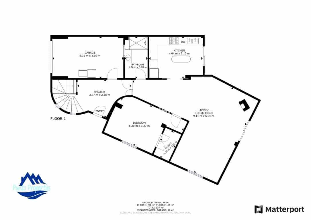 3 soveværelse Villa til salg i Murcia by med garage - € 259.950 (Ref: 9417769)
