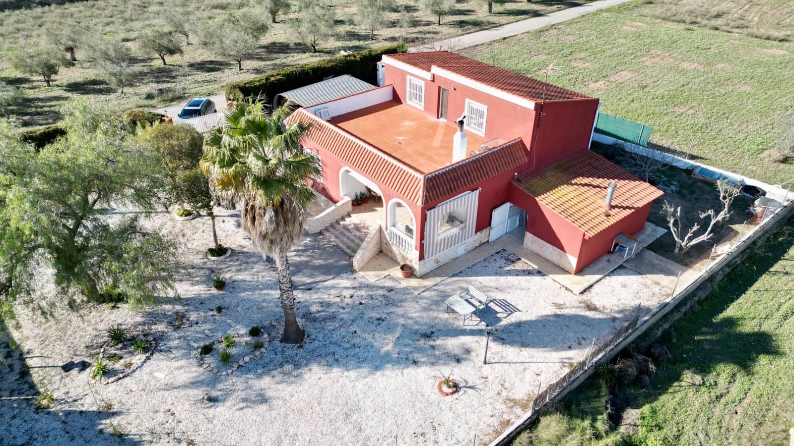 4 Zimmer Villa zu verkaufen in Hondon de los Frailes mit Pool Garage - 274.950 € (Ref: 9516193)