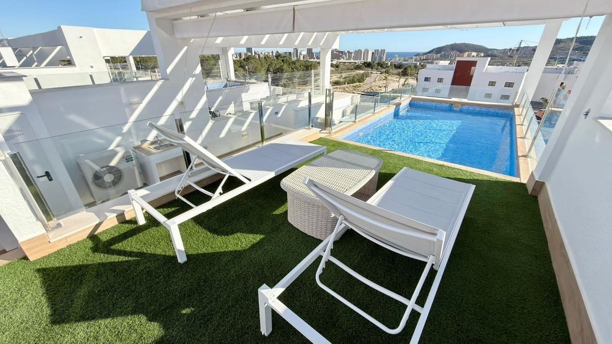 2 makuuhuone Bungalow myytävänä paikassa Finestrat - 410 000 € (Ref: 9685576)