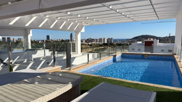 2 makuuhuone Bungalow myytävänä paikassa Finestrat Pueblo, Finestrat - 410 000 € (Ref: 9685576)