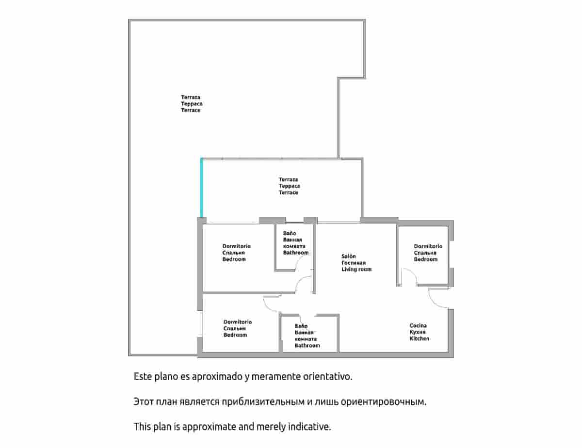 3 sovrum Lägenhet till salu i Orihuela med pool - 378 000 € (Ref: 9764831)