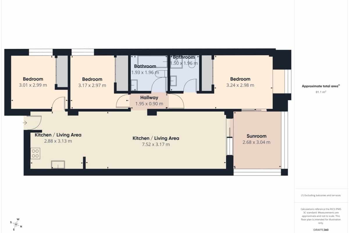 3 slaapkamer Appartement te koop in Los Narejos - € 240.000 (Ref: 9833965)
