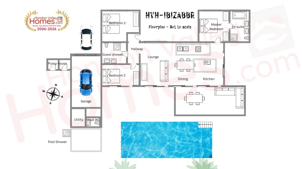 3 soverom Villa til salgs i Barbarroja med svømmebasseng garasje - € 499 950 (Ref: 9865441)