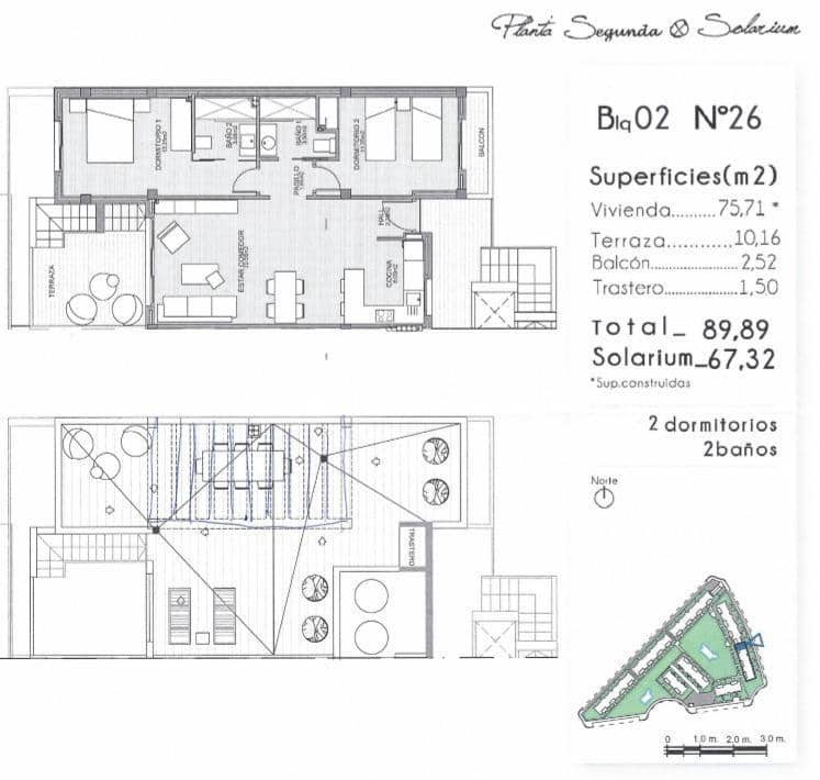 2 bedroom Bungalow for sale in Guardamar del Segura with pool garage - € 255,000 (Ref: 9897252)