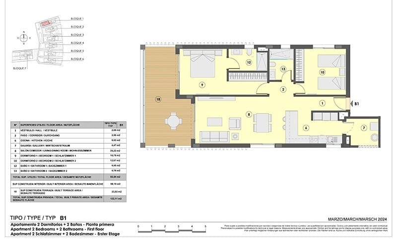 2 bedroom Apartment for sale in Palma de Mallorca with pool garage - € 595,000 (Ref: 8936192)