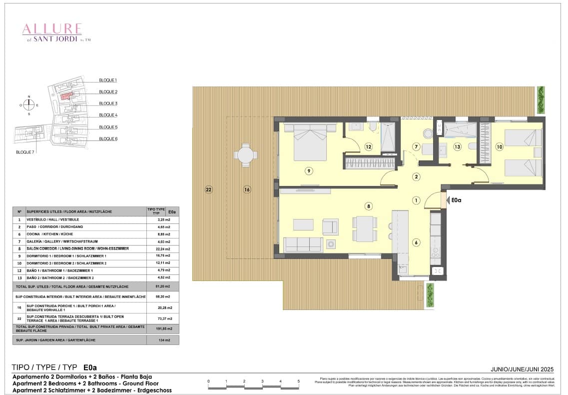 2 camera da letto Appartamento in vendita in Colonia de Sant Jordi con garage - 695.000 € (Rif: 9064826)