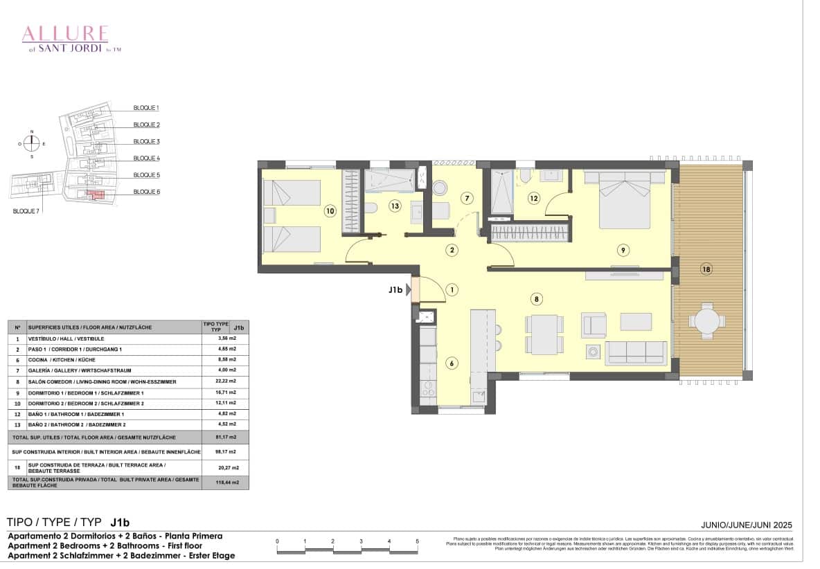 2 soveværelse Lejlighed til salg i Colonia de Sant Jordi med garage - € 560.000 (Ref: 9064827)