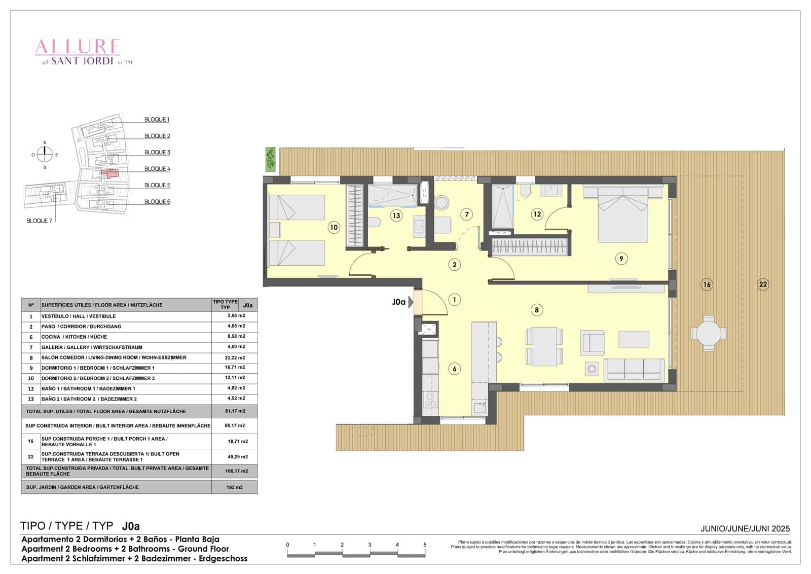 2 chambre Appartement à vendre à Colonia de Sant Jordi avec piscine garage - 685 000 € (Ref: 9064830)