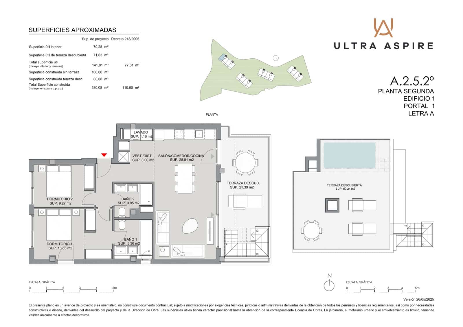 2 soveværelse Penthouse til salg i La Cala de Mijas med swimmingpool garage - € 619.900 (Ref: 9133856)