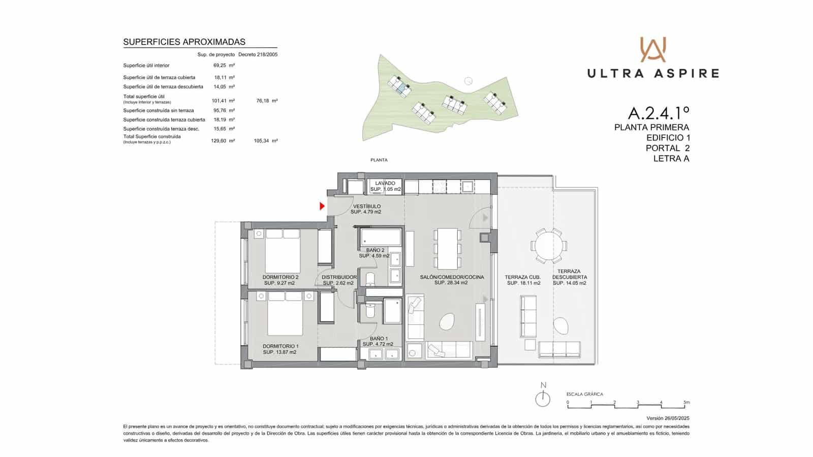 3 sypialnia Apartament na sprzedaż w La Cala de Mijas z basenem garażem - 759 800 € (Ref: 9142262)