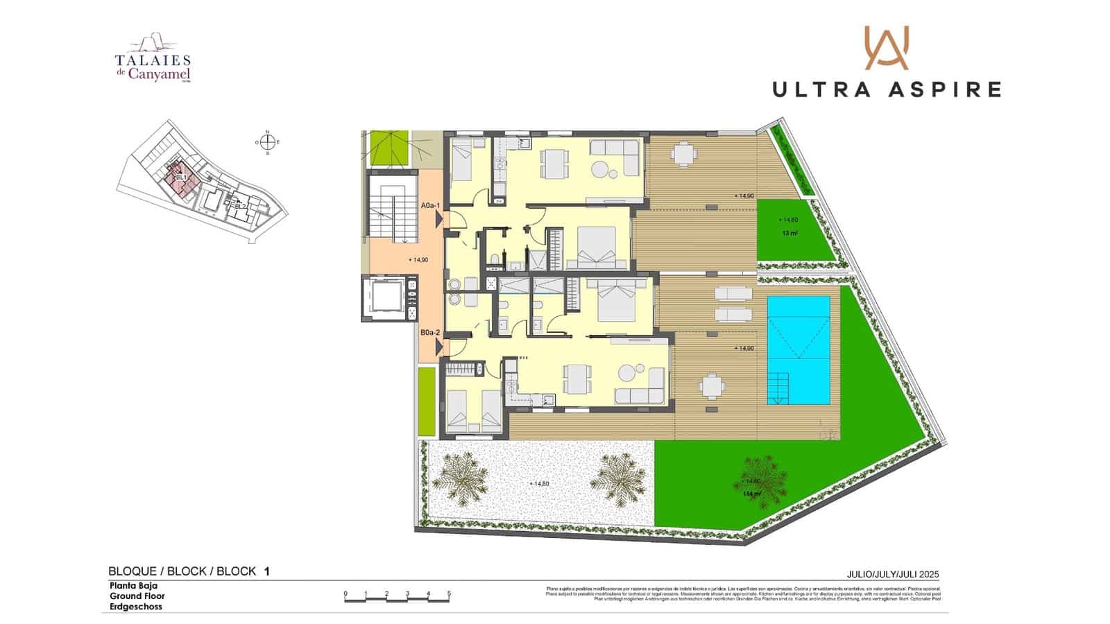 2 soveværelse Lejlighed til salg i Canyamel med swimmingpool garage - € 585.000 (Ref: 9200248)