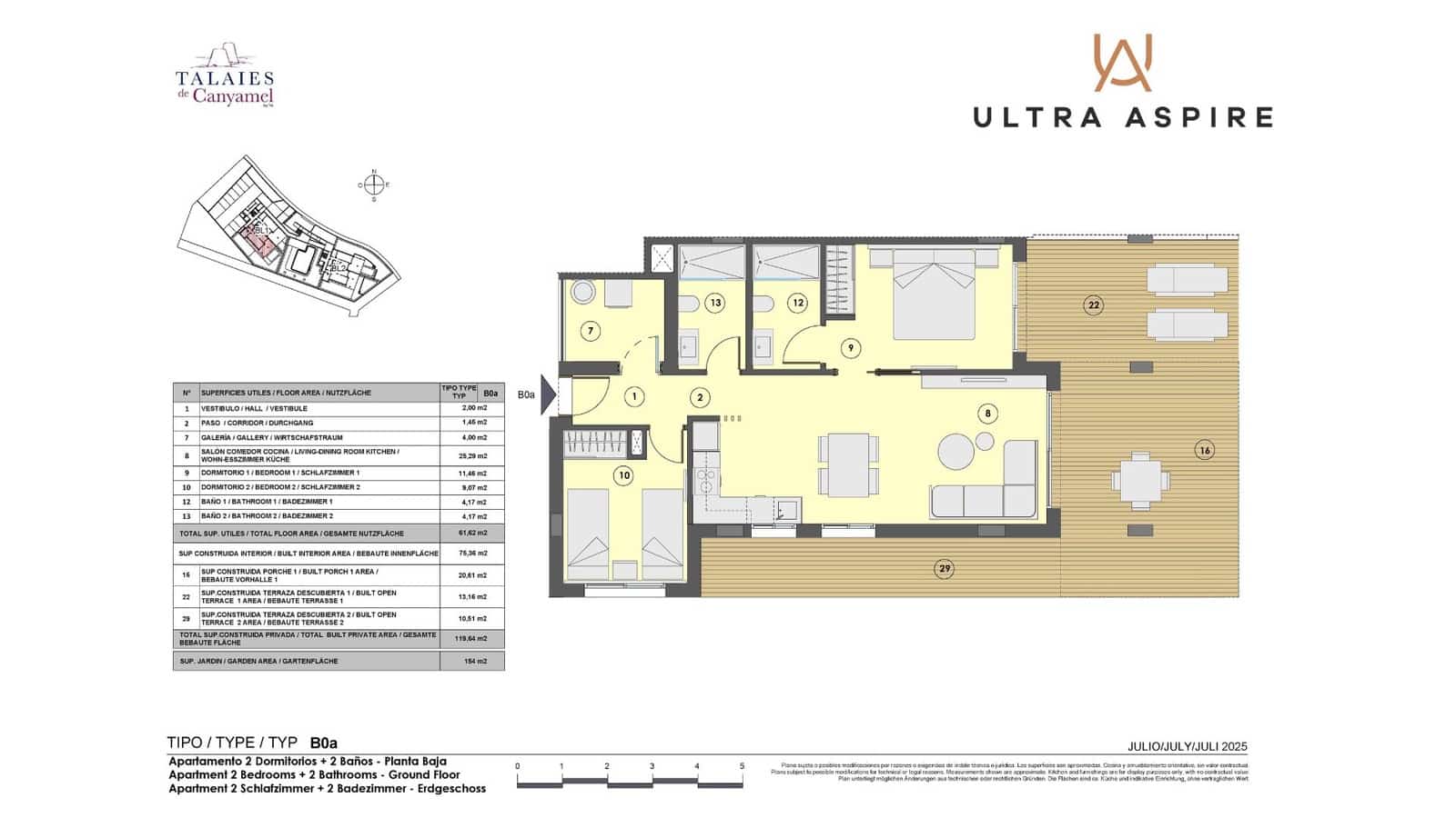 2 soveværelse Lejlighed til salg i Canyamel med swimmingpool garage - € 585.000 (Ref: 9200248)